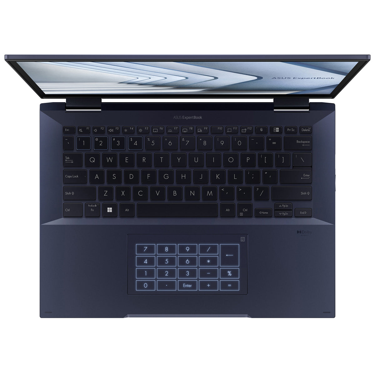 ASUS ExpertBook Hybrid (2-in-1) - 35.6 cm (14&quot;) - Touchscreen - Intel® Core™ i7-1195G7 - 16 GB DDR4-SDRAM - 512 GB SSD - Wi-Fi 6 - Windows 11 Pro - Black