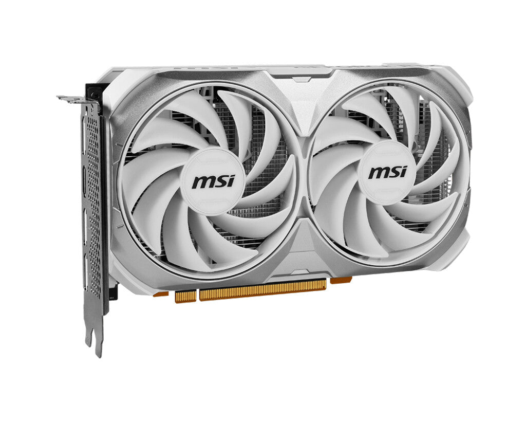 MSI VENTUS 2X WHITE OC - NVIDIA 8 GB GDDR6 GeForce RTX 4060 graphics card