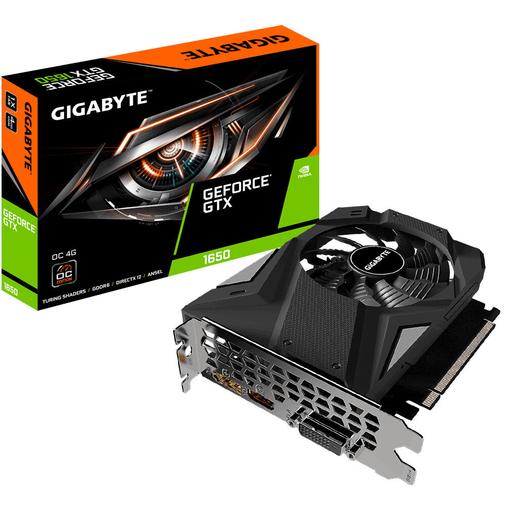 GIGABYTE - NVIDIA 4 GB GDDR6 GeForce GTX 1650 graphics card