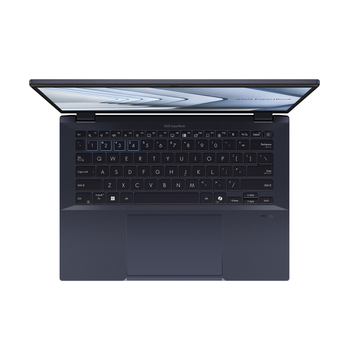 ASUS ExpertBook B5 Laptop - 35.6 cm (14&quot;) - Intel Core Ultra 7 155U - 16 GB DDR5-SDRAM - 512 GB SSD - Wi-Fi 6E - Windows 11 Pro - Black