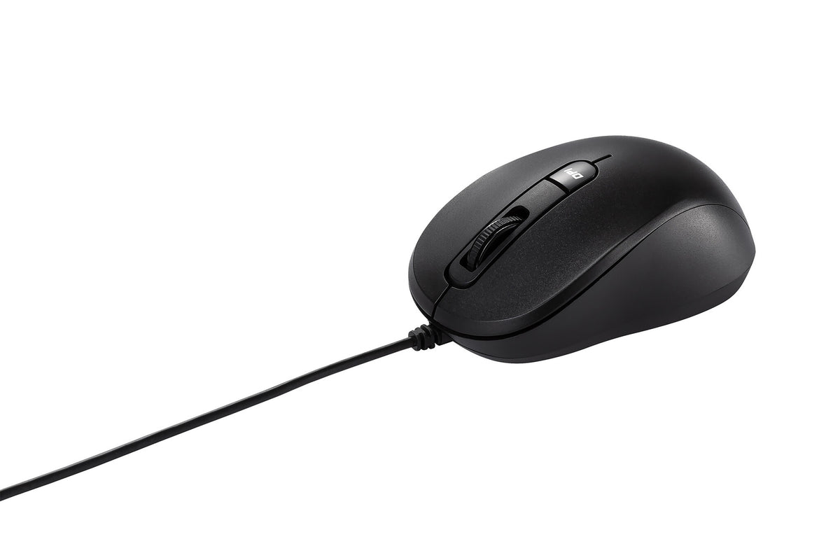 ASUS MU101C - USB Type-A Wired Optical Mouse in Black - 3,200 DPI