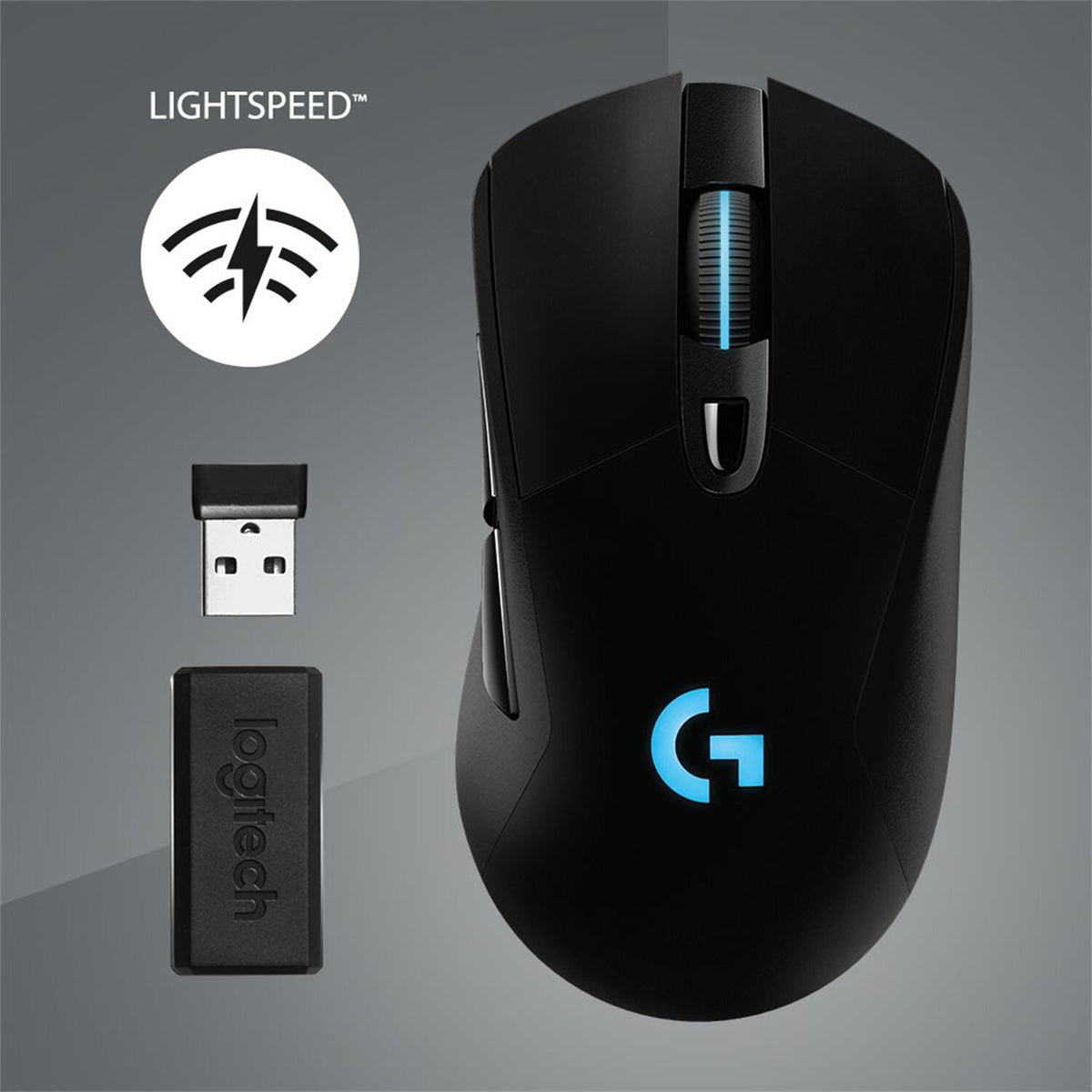 Logitech G - G703 LIGHTSPEED Wireless Gaming Mouse - 25,600 DPI