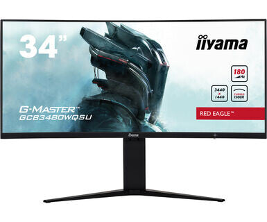 iiyama G-MASTER GCB3480WQSU-B1 - 86.4 cm (34&quot;) - 3440 x 1440 pixels UltraWide QHD LCD Monitor