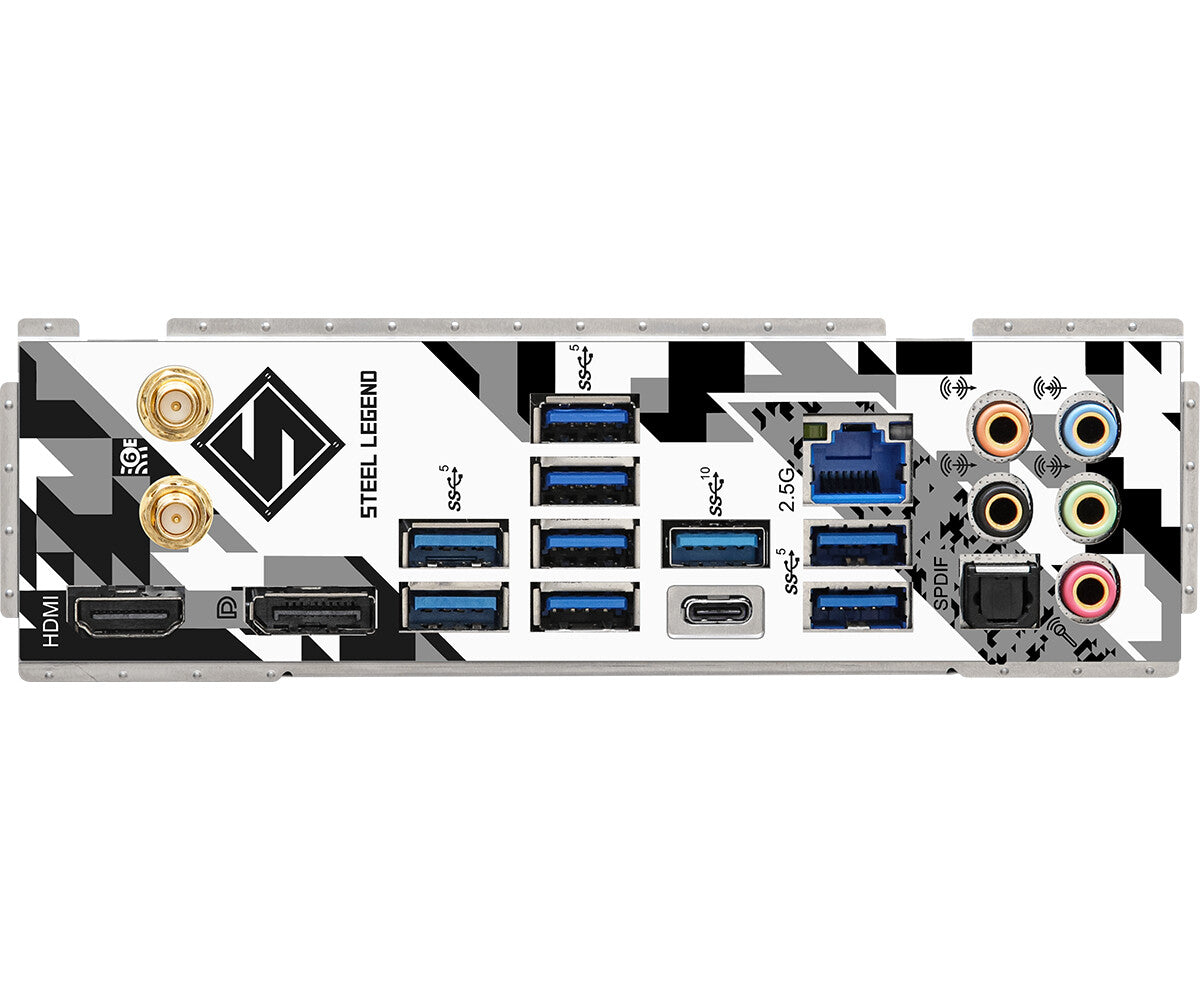 Asrock Z790 Steel Legend WiFi ATX motherboard - Intel Z790 LGA 1700