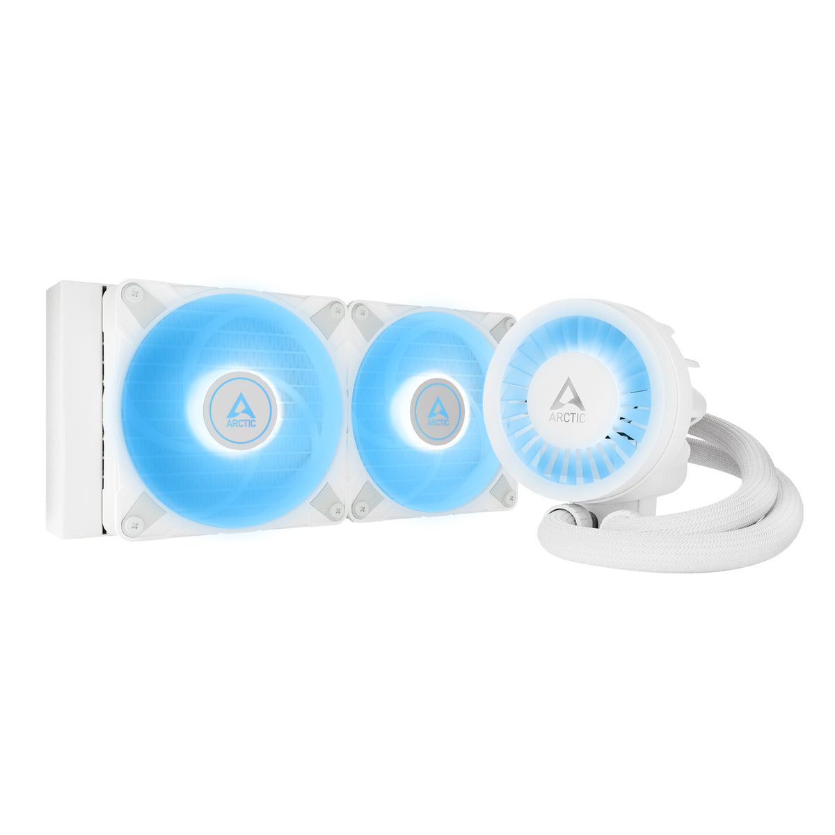 ARCTIC Liquid Freezer III 240 A-RGB - All-in-One Liquid CPU Cooler in White - 240mm