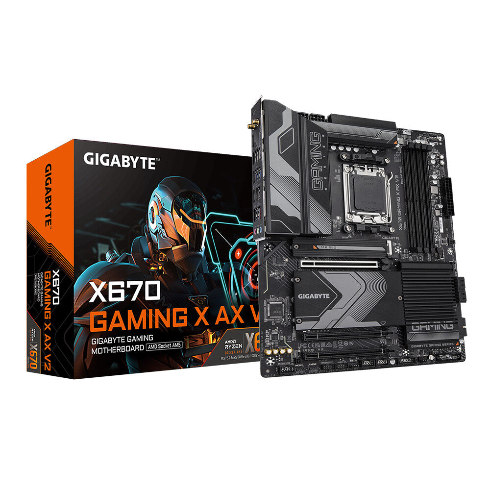 Gigabyte X670 GAMING X AX V2 ATX motherboard - AMD X670 Socket AM5