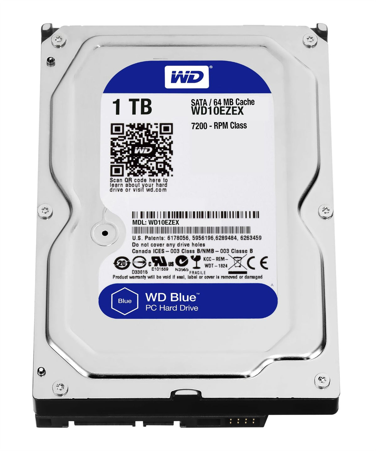 Western Digital Blue 3.5&quot; 1 TB Serial ATA III