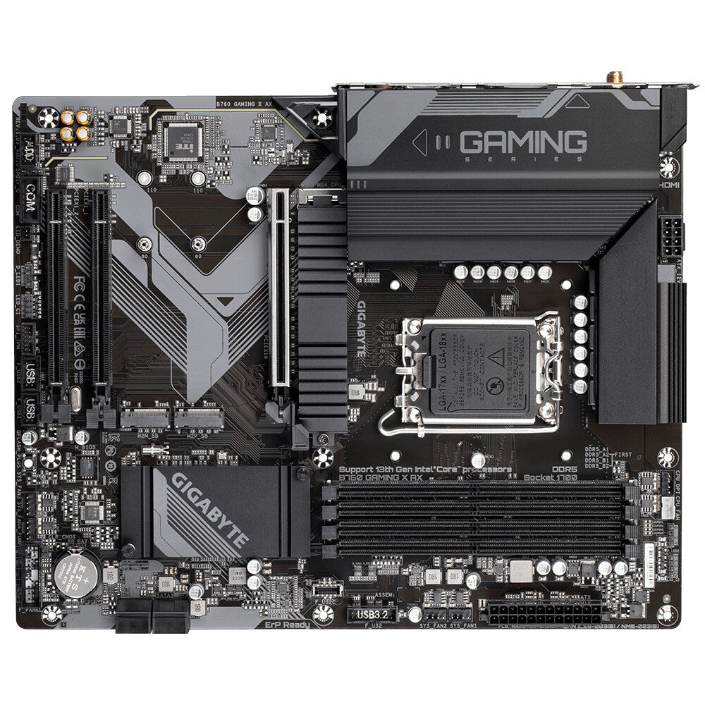 Gigabyte B760 GAMING X AX ATX motherboard - Intel B760 LGA 1700