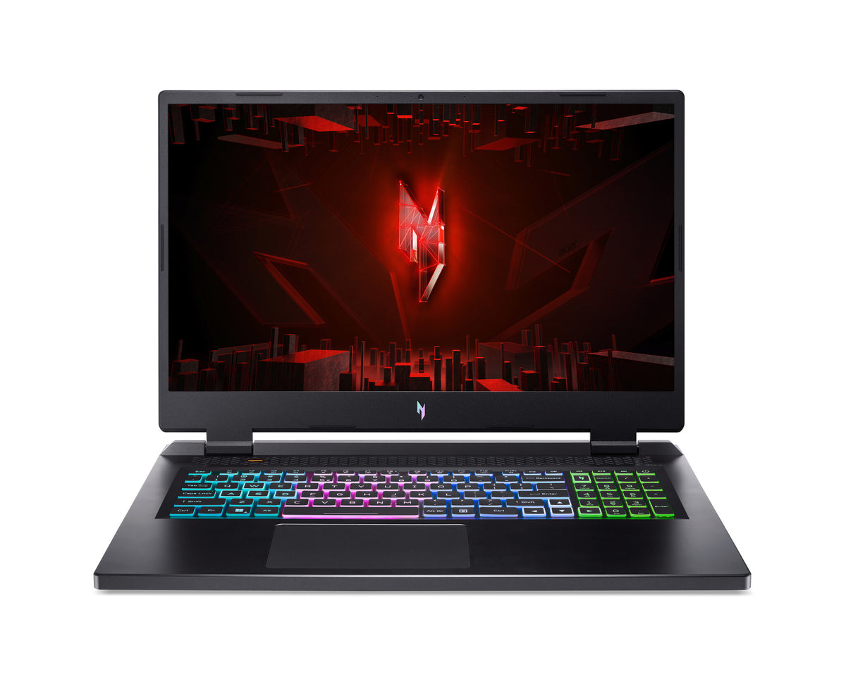 Acer Nitro 17 AN17-41 Gaming Laptop - 43.9 cm (17.3&quot;) - AMD Ryzen™ 7 7735HS - 32 GB DDR5-SDRAM - 1.51 TB HDD+SSD - NVIDIA GeForce RTX 4070 - Wi-Fi 6 - Windows 11 Home - Black