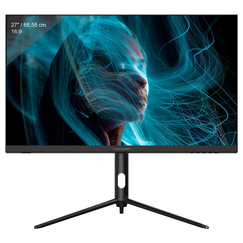 LC-Power LC-M27-4K-UHD-144-V2 computer monitor 68.6 cm (27&quot;) 3840 x 2160 pixels 4K Ultra HD LCD Black