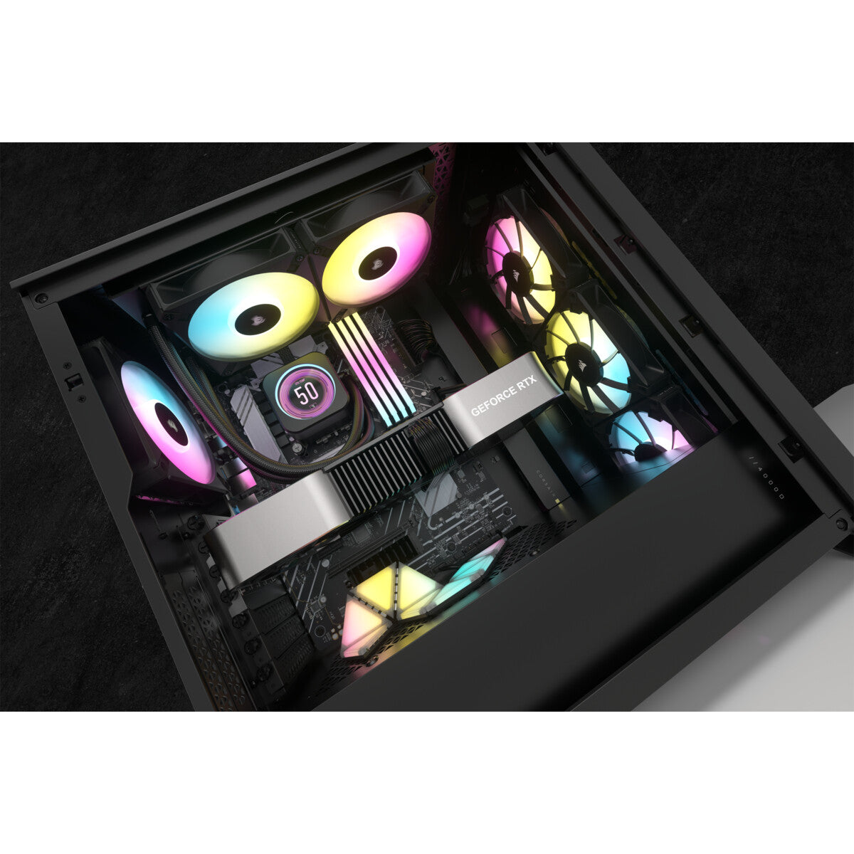 Corsair iCUE H100i ELITE - All-in-one Liquid Processor Cooler in Black - 240mm