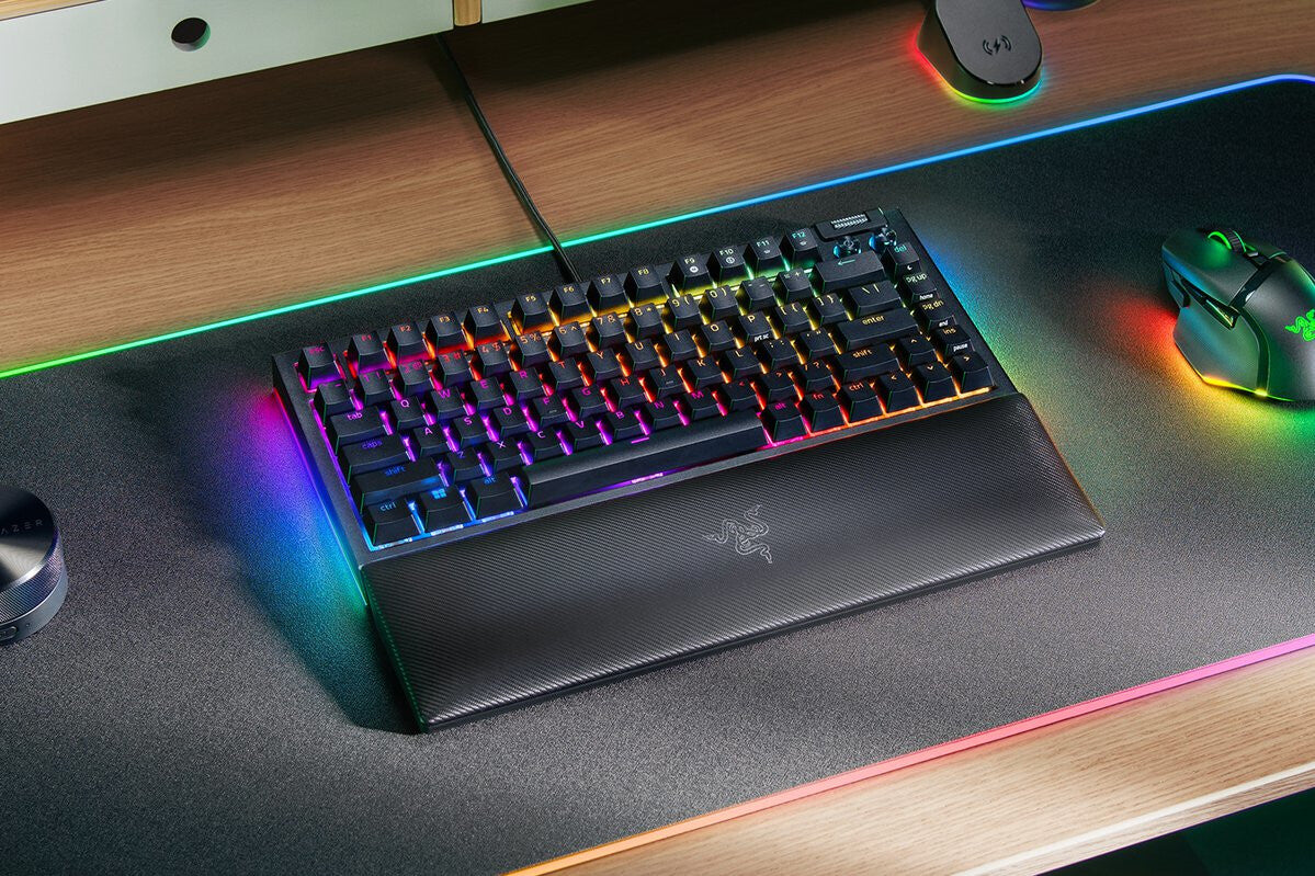 Razer BlackWidow V4 - USB Wired RGB Mechanical Gaming Keyboard in Black (QWERTY US)