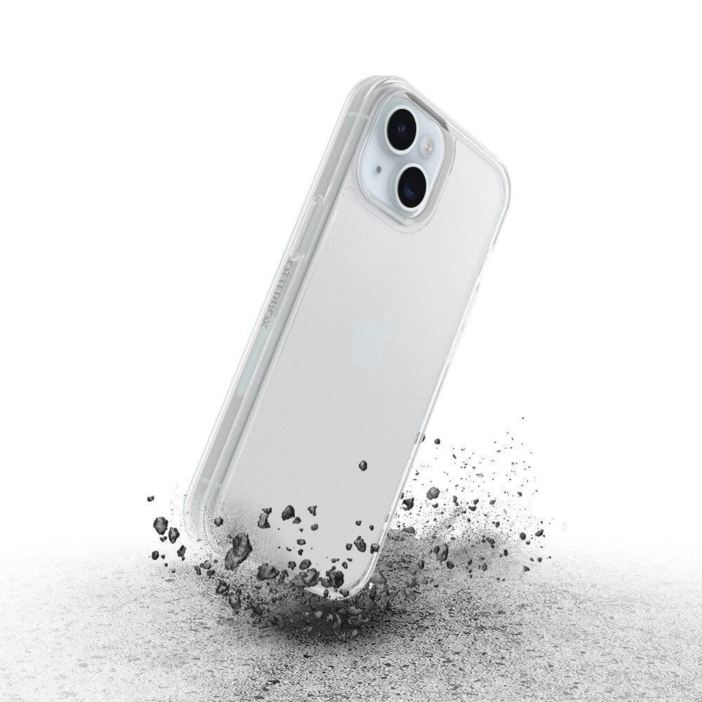 OtterBox Symmetry Clear Series for iPhone 15 in Transparent