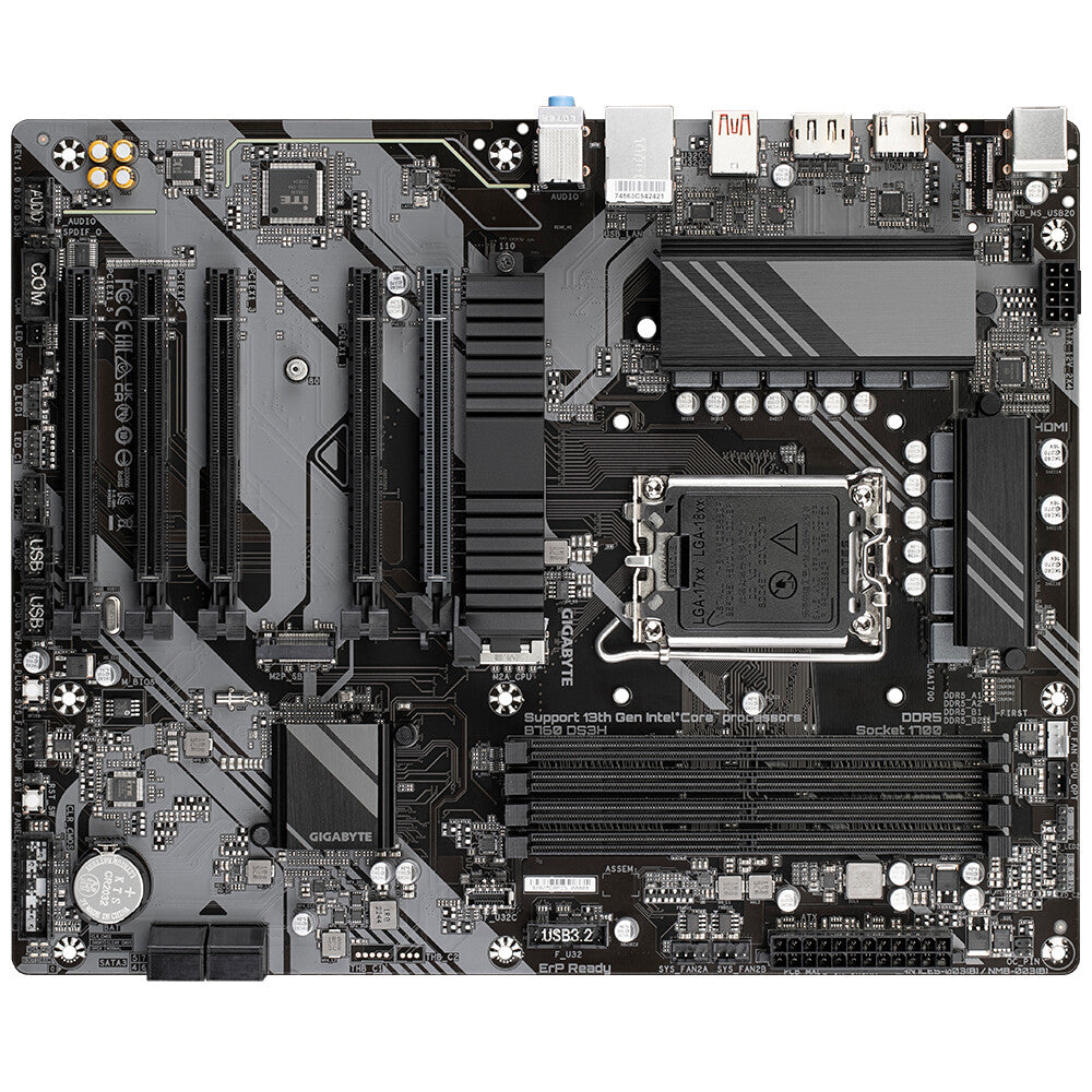 Gigabyte B760 DS3H ATX motherboard -  Intel B760 LGA 1700