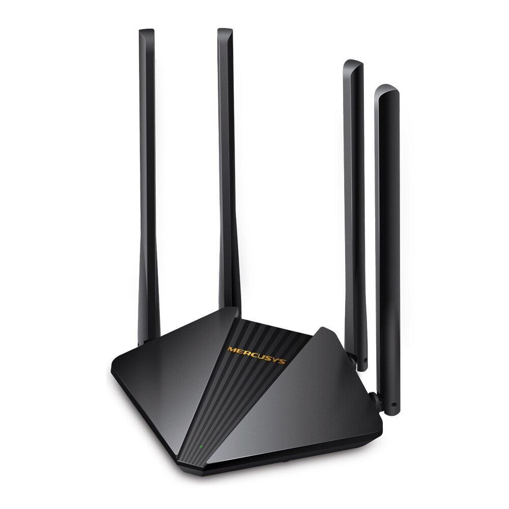 Mercusys AC1200 - Gigabit Ethernet Dual-band (2.4 GHz / 5 GHz) wireless router in Black