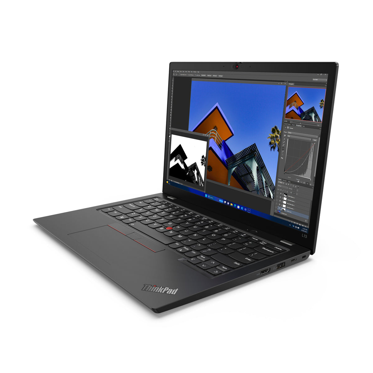 Lenovo ThinkPad L13 Laptop - 33.8 cm (13.3&quot;) - Intel Core Ultra 5 125U - 16 GB LPDDR5-SDRAM - 512 GB SSD - Wi-Fi 6E - Windows 11 Pro - Black