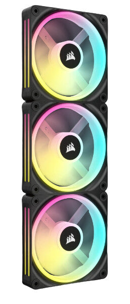 Corsair iCUE LINK QX120 RGB - Computer Case Fan in Black - 120mm (pack of 3)