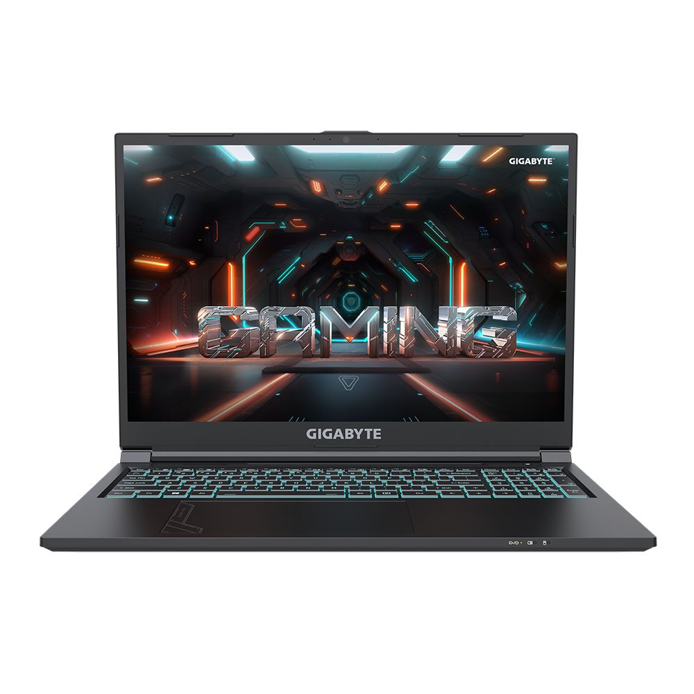 Gigabyte G6 KF-H3DE854SD laptop 40.6 cm (16&quot;) Full HD+ Intel® Core™ i7 i7-13620H 16 GB DDR5-SDRAM 1 TB SSD NVIDIA GeForce RTX 4060 Wi-Fi 6E (802.11ax) Windows 11 Home Black