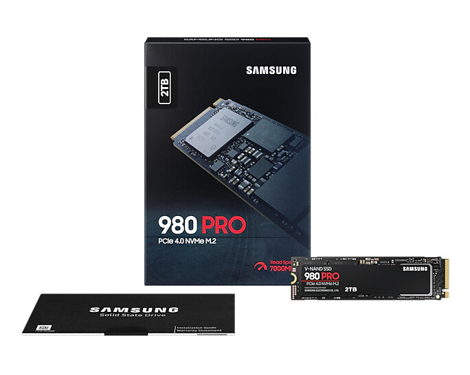 Samsung 980 PRO - PCI Express 4.0 V-NAND MLC NVMe M.2 SSD - 2 TB