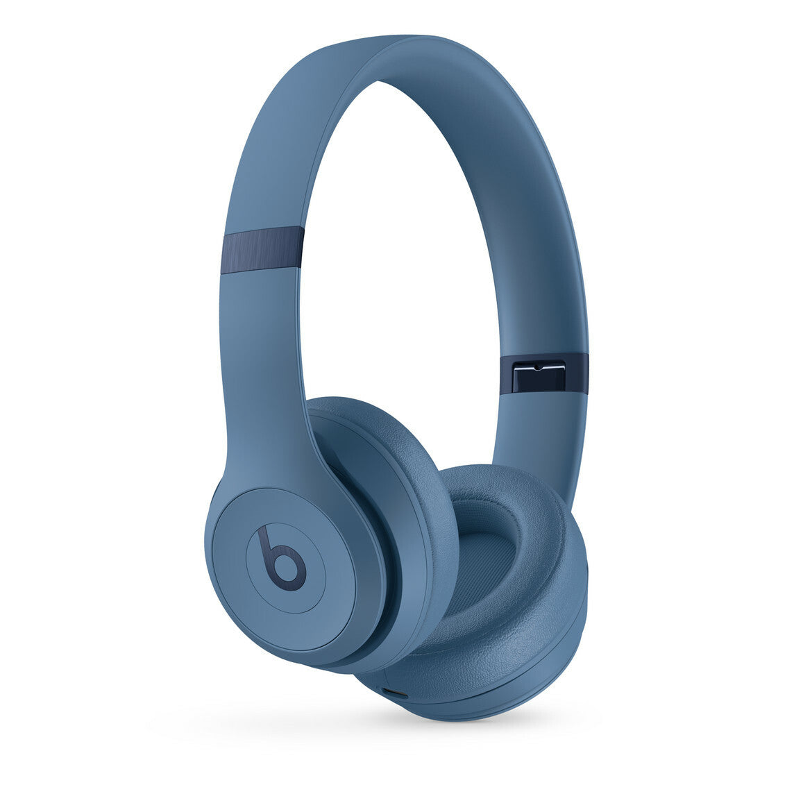 Apple Beats Solo 4 - USB Type-C Wired &amp; Wireless Bluetooth Headphones in Slate Blue