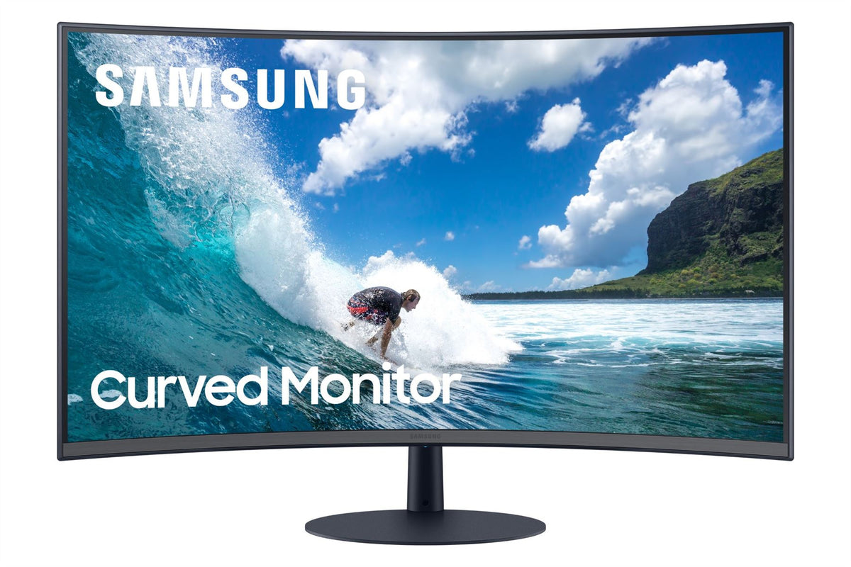 Samsung C24T550FDU 59.9 cm (23.6&quot;) 1920 x 1080 pixels Full HD LED Grey Monitor