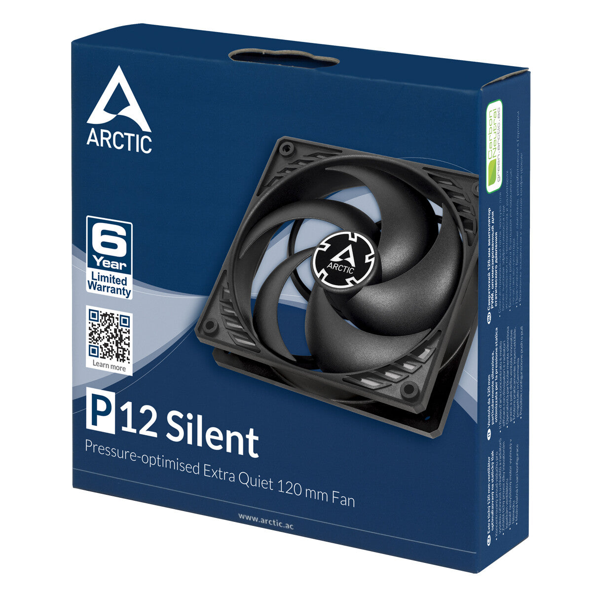 ARCTIC P12 Silent - Computer Case Fan in Black - 120mm