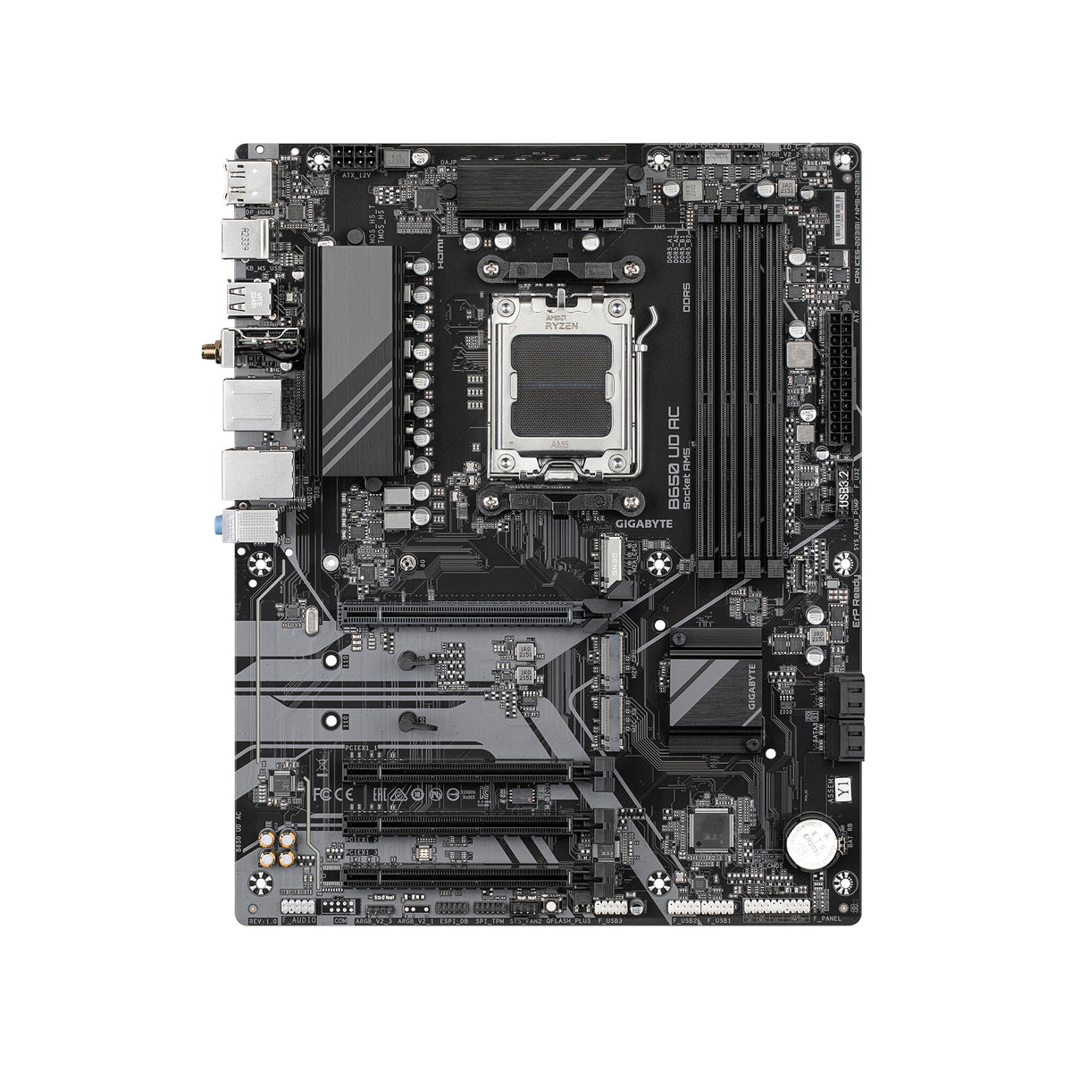 GIGABYTE B650 UD AC ATX motherboard - AMD B650 Socket AM5