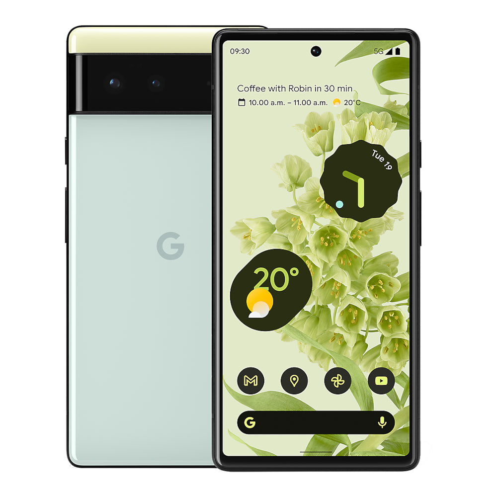 Google Pixel 6 Sorta Seafoam 128GB Good Condition Unlocked