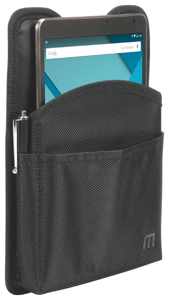 Mobilis RefugeTablet holster with belt for 10&quot; Universal Tablets in Black