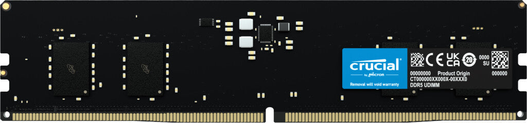 Crucial - 8 GB 1 x 8 GB DDR5 5600 MHz ECC memory module