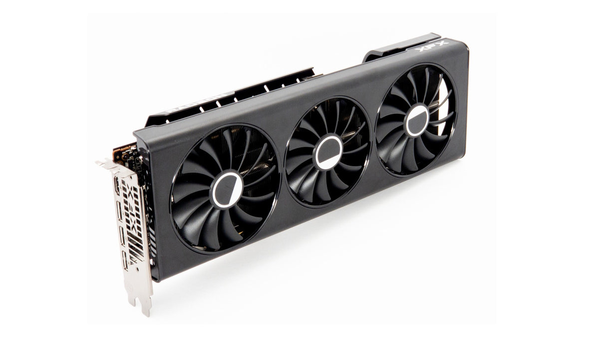 XFX Speedster QICK 319 &quot;Black Edition&quot; - AMD 12 GB GDDR6 Radeon RX 7700 XT graphics card