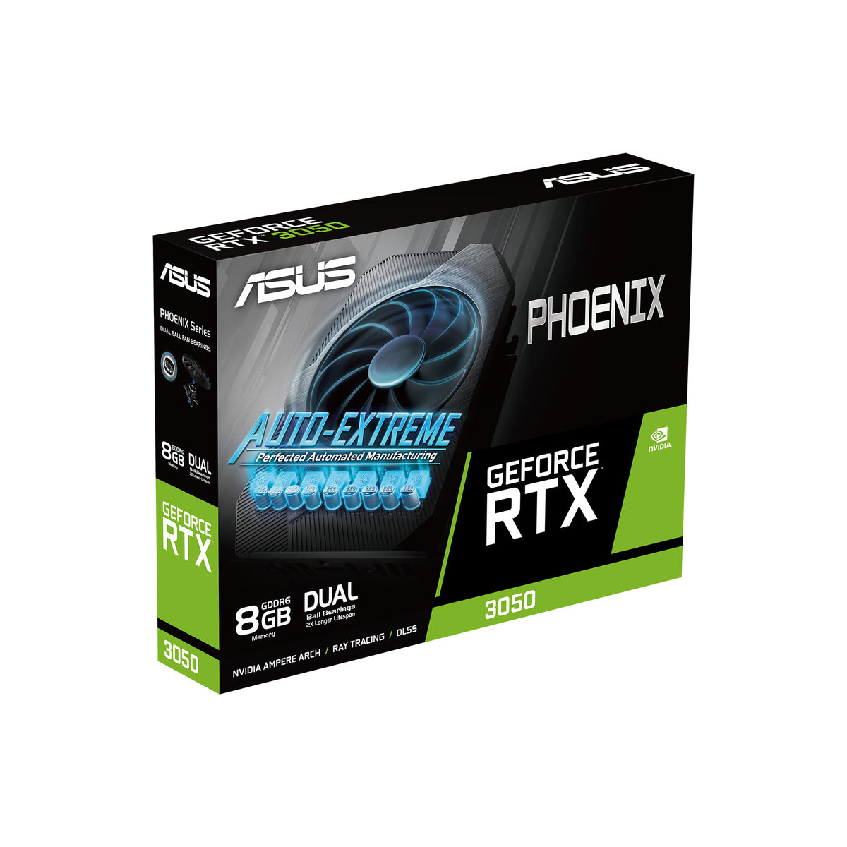 ASUS Phoenix - NVIDIA 8 GB GDDR6 GeForce RTX 3050 graphics card