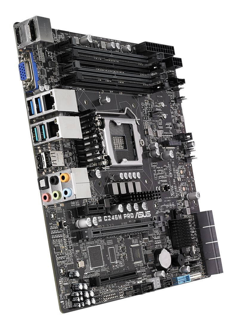 ASUS WS C246M PRO micro ATX motherboard - Intel C246 LGA 1151 Socket H4