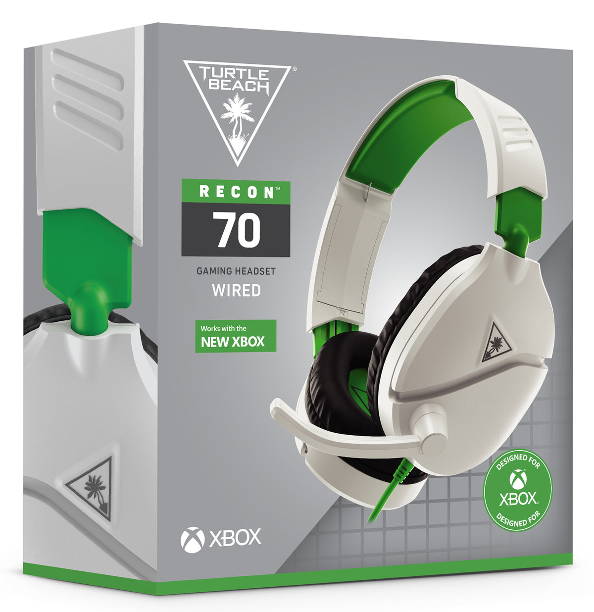 Turtle Beach Recon 70 - Wired Gaming Headset for Xbox Series X|S in Green / White