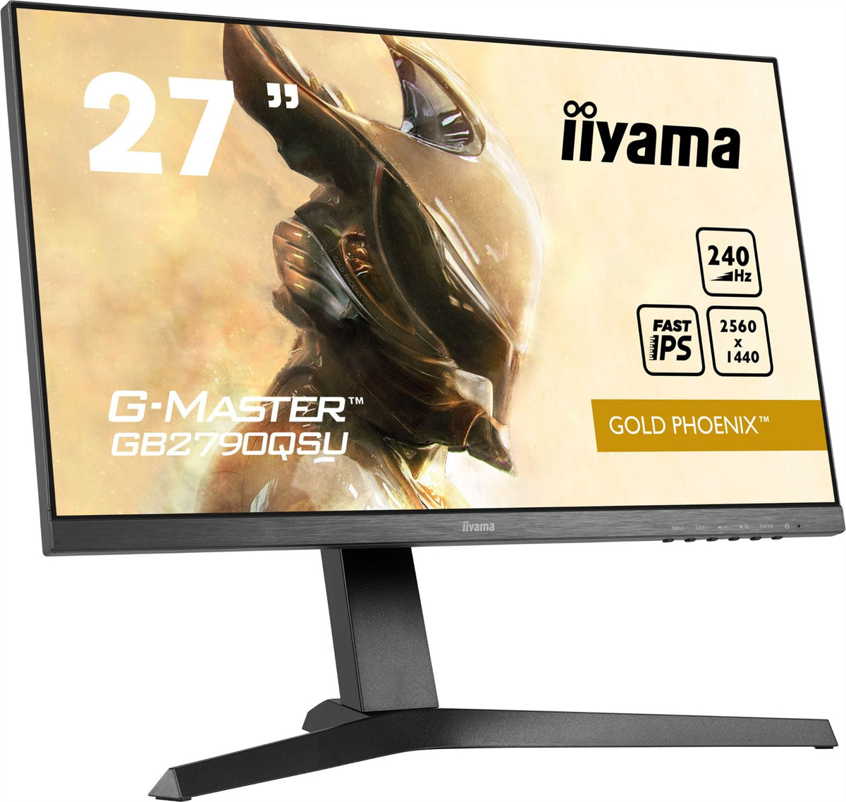 iiyama G-MASTER GB2790QSU-B1 Computer Monitor 68.6 cm (27&quot;) 2560 x 1440 pixels Wide Quad HD LED Black