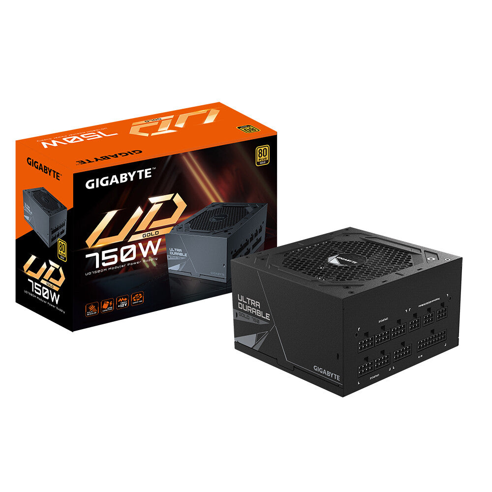 GIGABYTE GP-UD750GM - 750W 80+ Gold Fully Modular Power Supply Unit