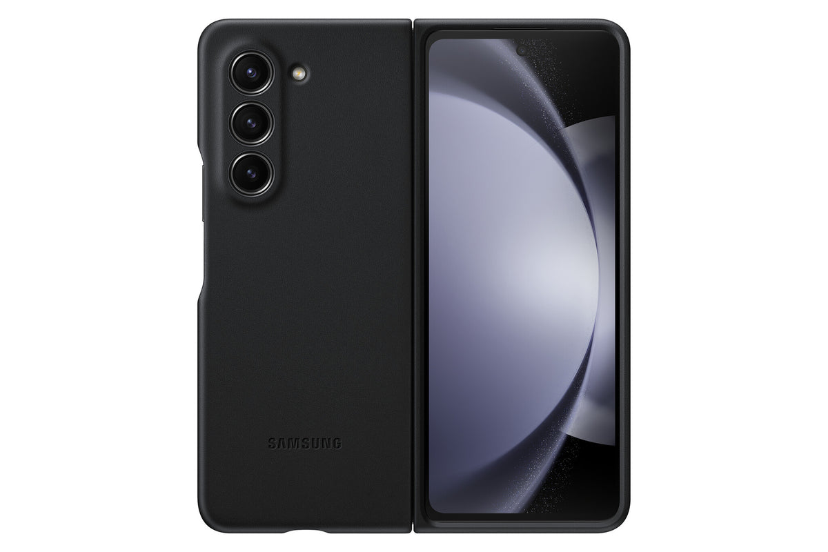 Samsung Eco Leather Case for Galaxy Z Fold5 in Black