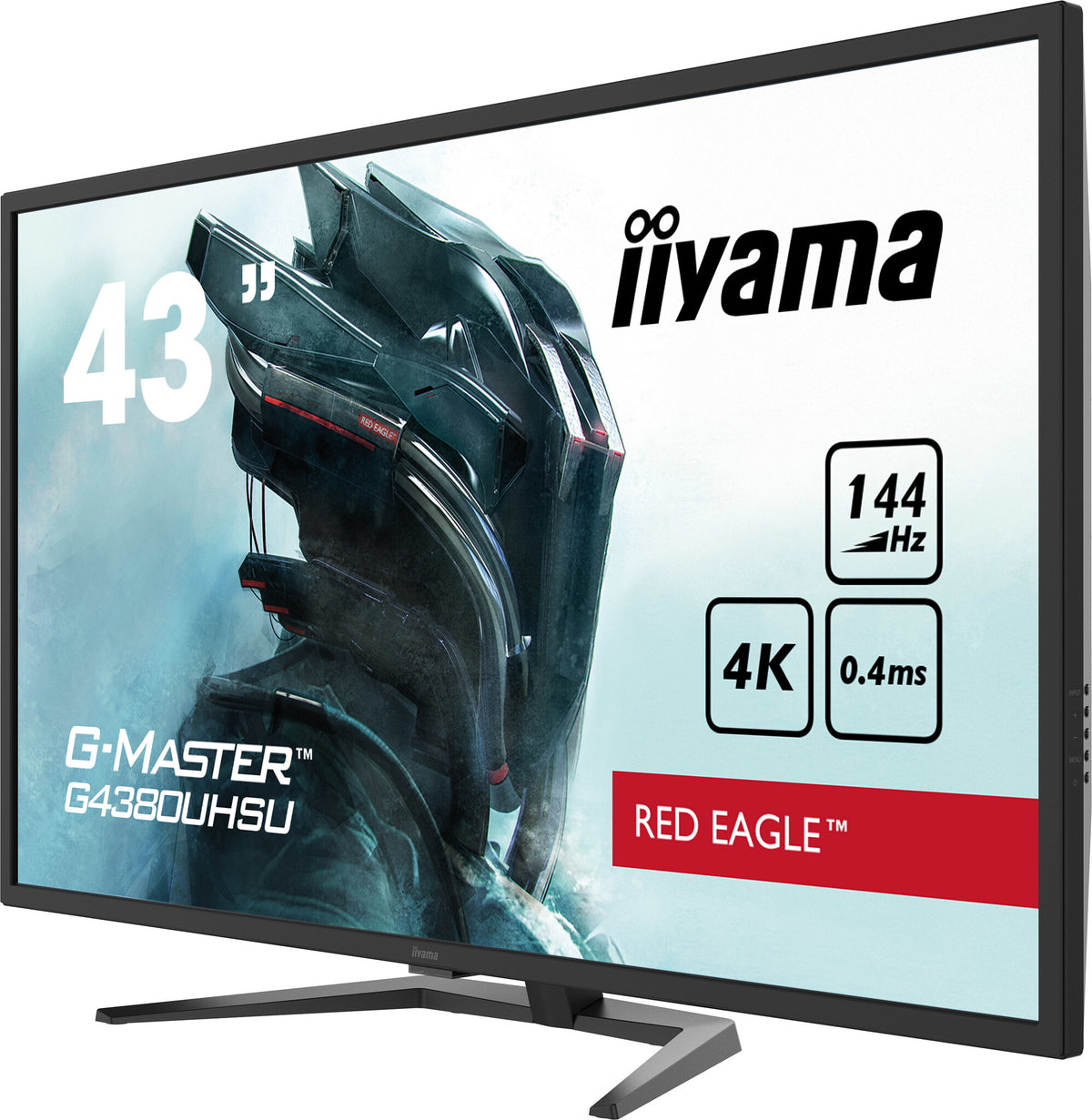 iiyama G-MASTER G4380UHSU-B1 - 108 cm (42.5&quot;) - 3840 x 2160 pixels 4K UHD LED Monitor