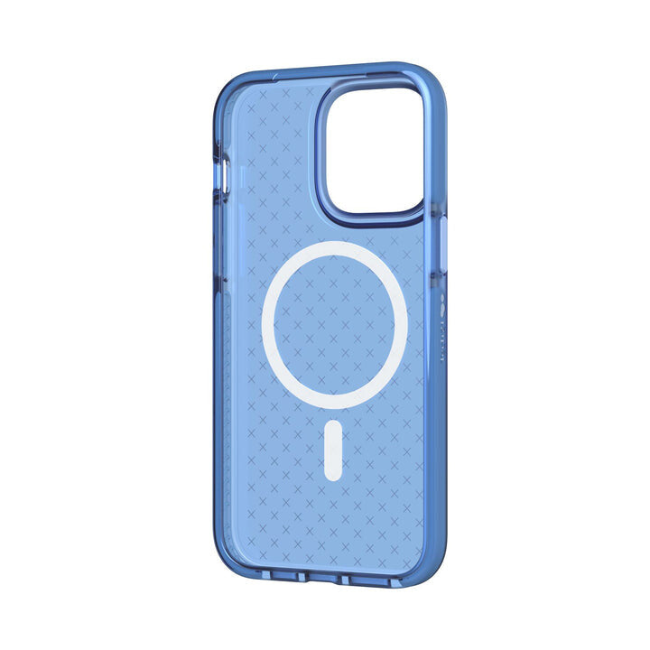 Tech21 Evo Check with MagSafe for iPhone 14 Pro Max in Tranquil Blue