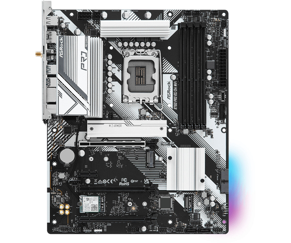 Asrock B760 Pro RS/D4 WiFi ATX motherboard - Intel B760 LGA 1700