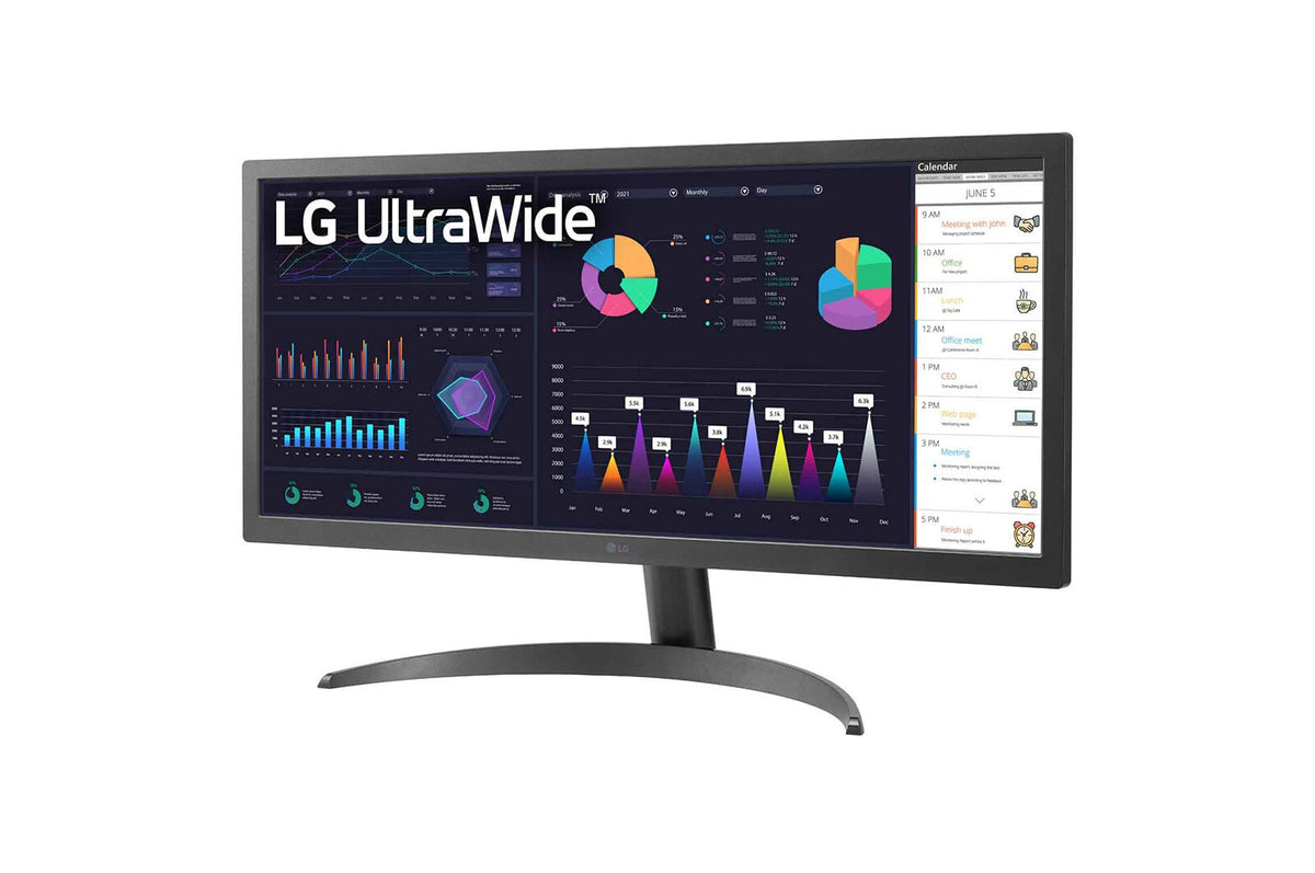 LG 26WQ500-B - 65.3 cm (25.7&quot;) - 2560 x 1080 pixels UltraWide FHD LED Monitor