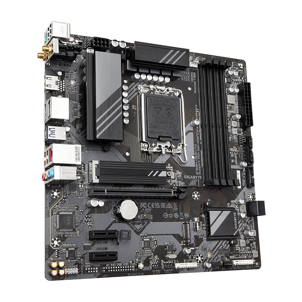 Gigabyte B760M DS3H AX Micro ATX motherboard - Intel B760 Express LGA1700