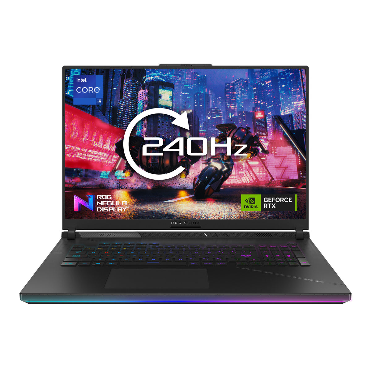 ASUS ROG Strix SCAR 18 Laptop - 45.7 cm (18&quot;) - Intel® Core™ i9-13980HX - 32 GB DDR5-SDRAM - 2 TB SSD - NVIDIA GeForce RTX 4090 - Wi-Fi 6E - Windows 11 Home - Black