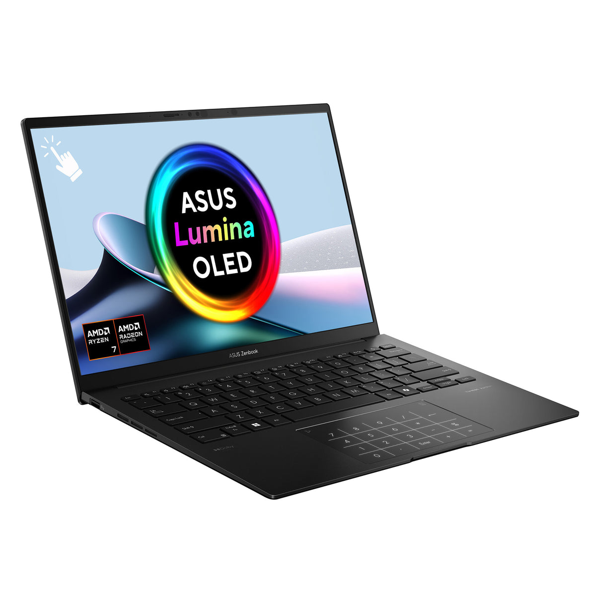 ASUS Zenbook 14 OLED Laptop - 35.6 cm (14&quot;) - AMD Ryzen™ 7 8840HS - 16 GB LPDDR5x-SDRAM - 1 TB SSD - Wi-Fi 6E - Windows 11 Home - Black