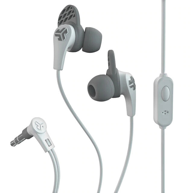 JLab JBuds Pro Signature - 3.5mm Wired In-ear Earbuds in White