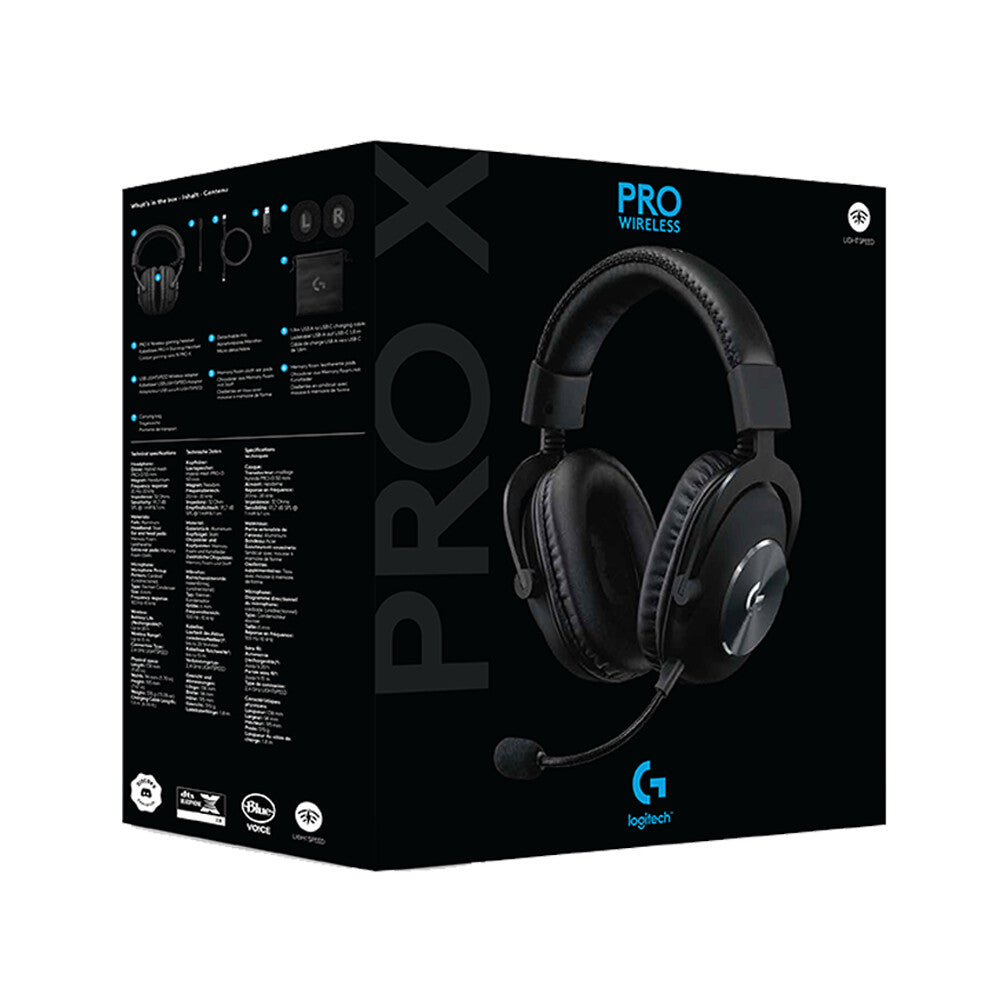 Logitech G - PRO X LIGHTSPEED Wireless Gaming Headset in Black