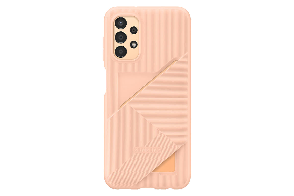 Samsung Card Slot Cover for Galaxy A13 in Peach