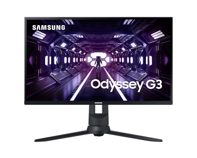 Samsung LF24G33TFWU 61 cm (24&quot;) 1920 x 1080 pixels Full HD Black Monitor