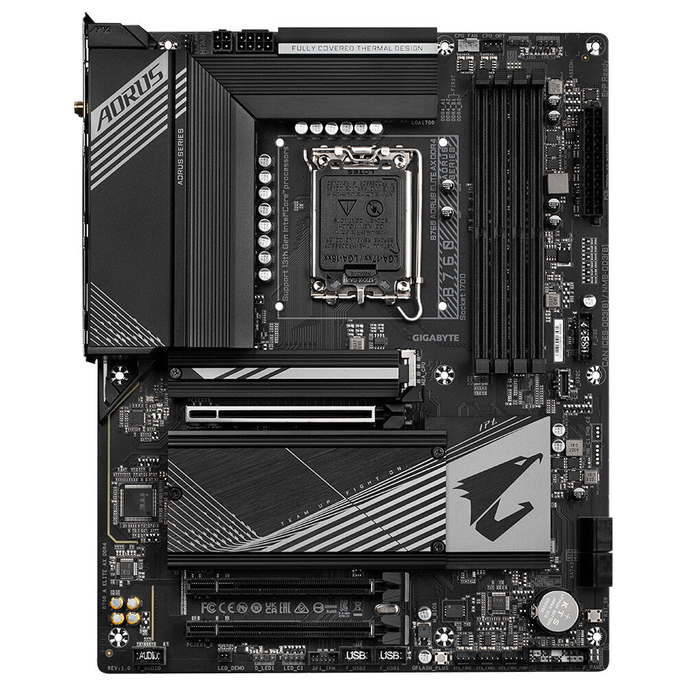 Gigabyte B760 AORUS ELITE AX DDR4 - Intel B760 Express LGA 1700 ATX motherboard