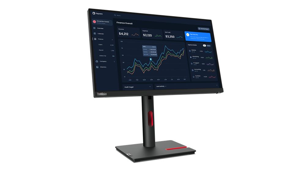 Lenovo ThinkVision T22i-30 LED display 54.6 cm (21.5&quot;) 1920 x 1080 pixels Full HD